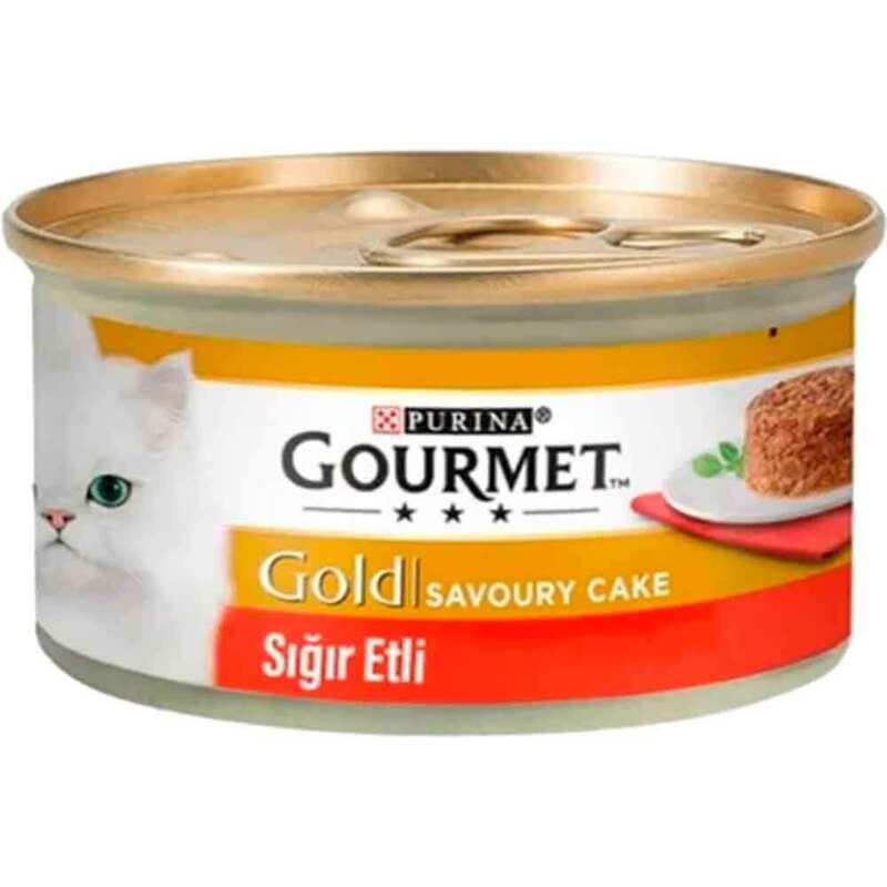 Pro Plan - Gourmet Gold Savoury Sığır Etli Yetişkin Kedi Konservesi 85 gr