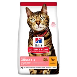 Hills - Hills Adult Light Chicken Tavuklu Yetişikin Kedi Maması 3 Kg.