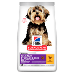 Hills - Hills Adult Small Mini Sensitive Stomach & Skin Hassas Köpek Maması 1,5 Kg. (1)