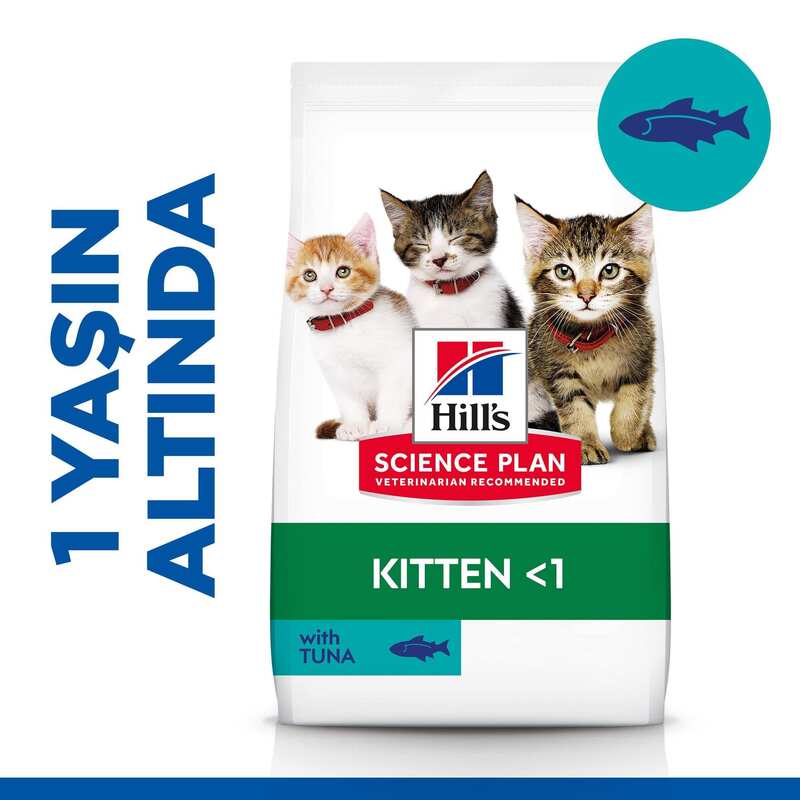 Hills Kitten Tuna Balıklı Yavru Kedi Kuru Maması Tuna 1,5 Kg. - Thumbnail