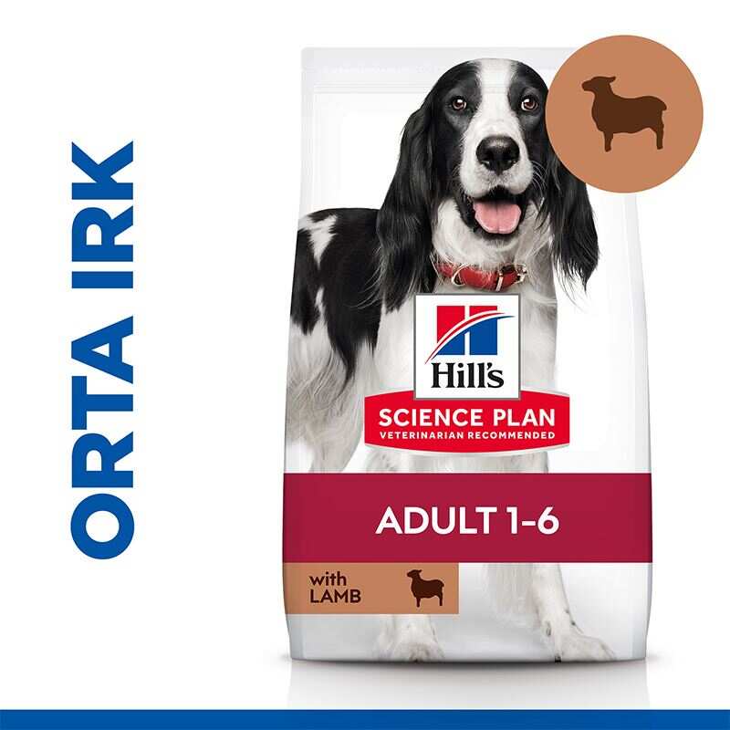 Hills - Hills Kuzu Etli Yetişkin Kuru Köpek Kuru Maması 14 Kg.