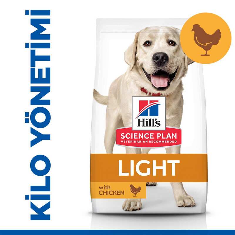 Hills Light Büyük Irk Tavuklu Diyet Köpek Maması 14 Kg. - Thumbnail