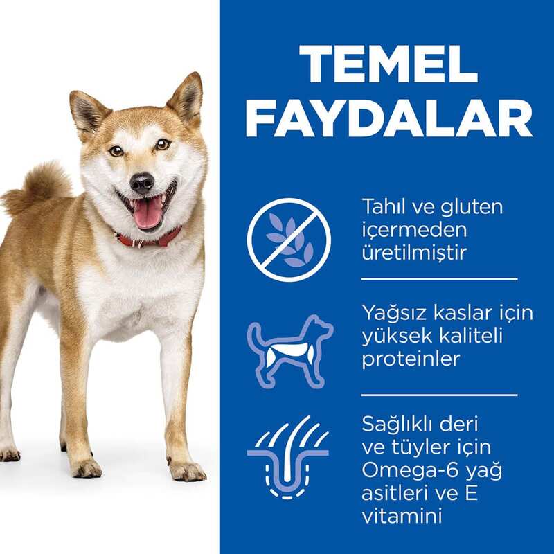 Hills Tahılsız Ton Balıklı Yetişkin Köpek Maması 2,5 Kg. - Thumbnail