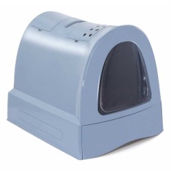 Imac - Imac Zuma Çekmeceli Kapalı Kedi Tuvaleti Mavi (1)