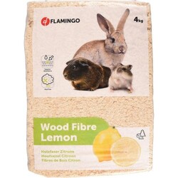 Flamingo - Kemirgenler İçin Talaş 4Kg Limon Kokulu