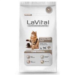 Lavital Sterilised Kuzulu Kısırlaştırılmış Kedi Maması 12 Kg. - Thumbnail