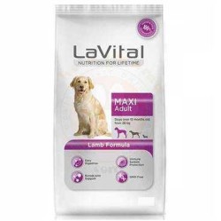 LaVital - Lavital Maxi Puppy Büyük Irk Yavru Köpek Maması Kuzu Etli 12 + 3 Kg. (1)