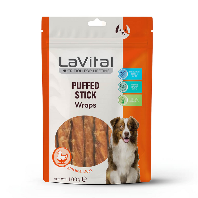 LaVital - LaVital Ördek Eti Sarılı Dolgulu Çubuk 100g