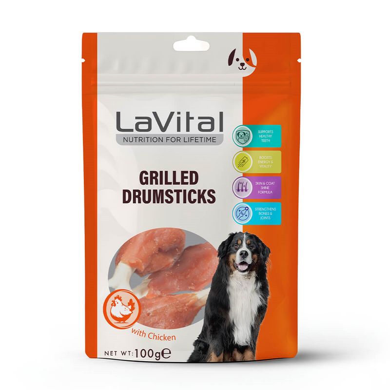 LaVital - LaVital Tavuk Etli Baget Köpek Ödülü 100g