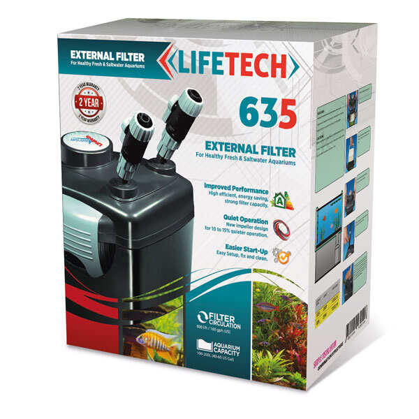 Lifetech - Lifetech 635 Dış Filtre 600L/H