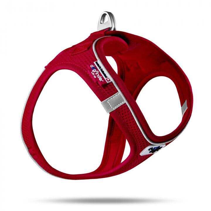 Curli - Magnetic Vest Göğüs Tasması Air-Mesh Red 2Xs