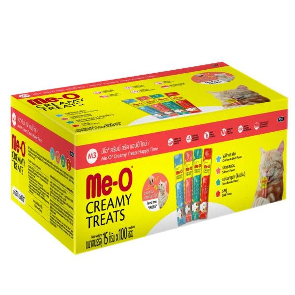 Me-O - MEO-CREAMY TREAT TUNA MİX-M2 100*15GR