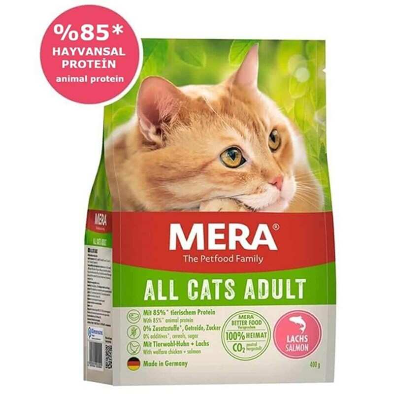 Mera - Mera Adult Tahılsız Somonlu Yetişkin Kedi Maması 10 Kg