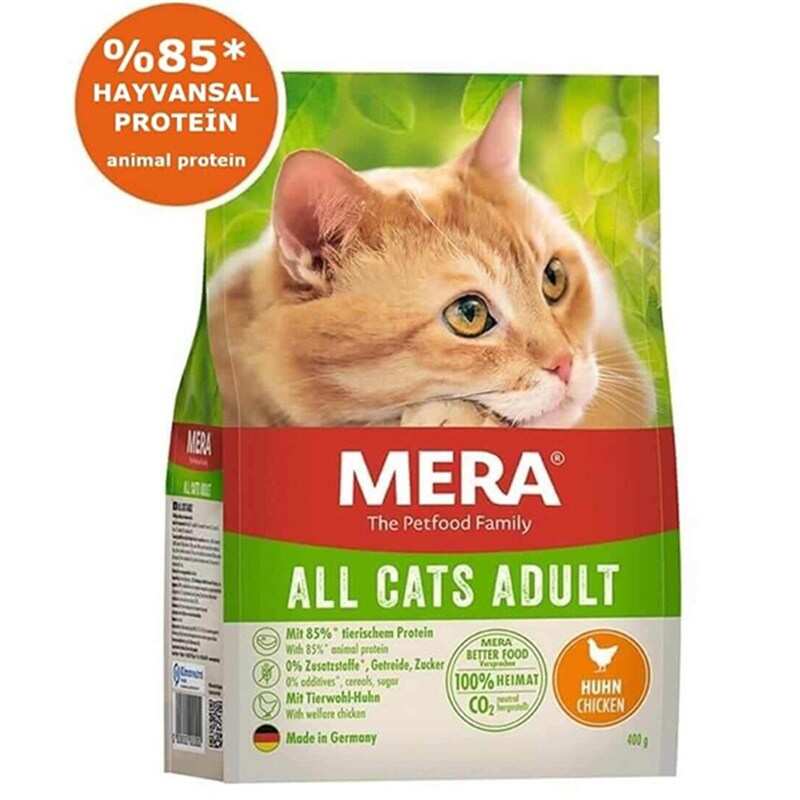 Mera - Mera Adult Tahılsız Tavuklu Yetişkin Kedi Maması 10 Kg.