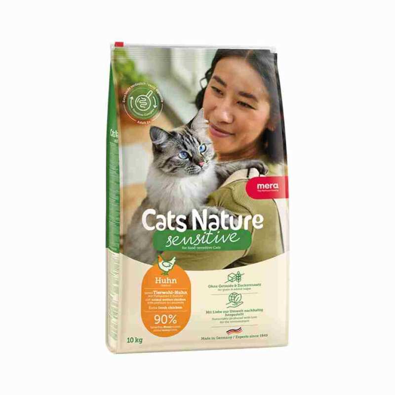 Mera - Mera Cats Nature Sensitive Tavuklu Yetişkin Kedi Maması 10 Kg