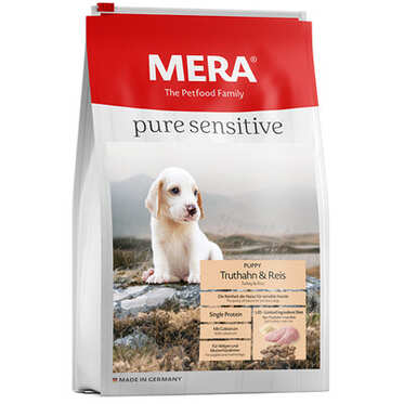 Mera - Mera Pure Sensitive Puppy Hindili Yavru Köpek Maması 4 Kg