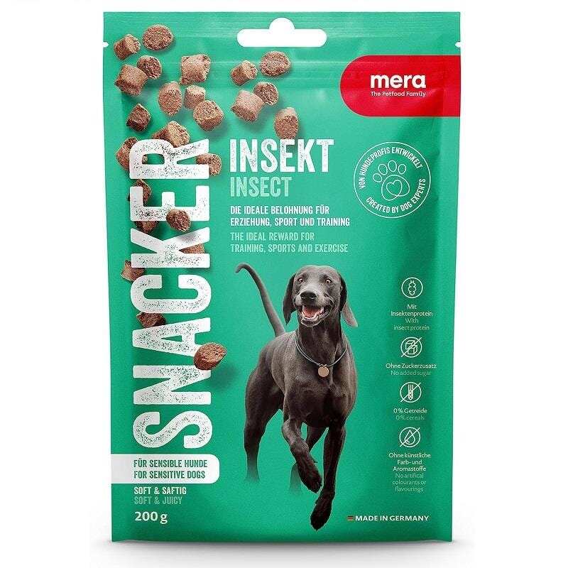 Mera - Mera Snacker Larvalı Yumuşak Köpek Ödülü 200 gr