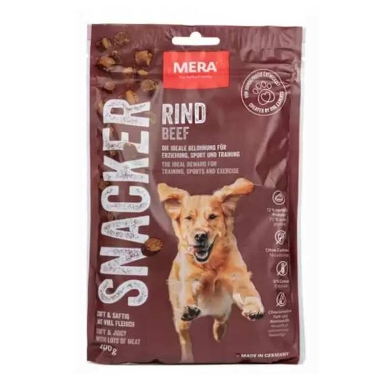 Mera - Mera Snacker Sığırlı Yumuşak Köpek Ödülü 200 gr