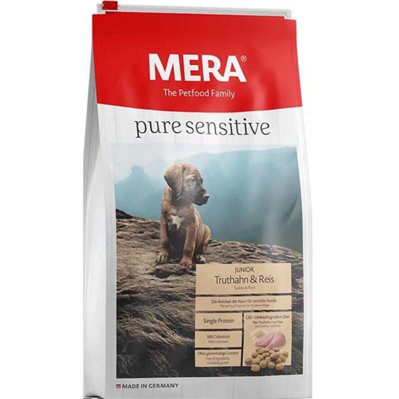 Mera - Mera Hindili Pirinçli Yavru Köpek Maması 12,5 Kg