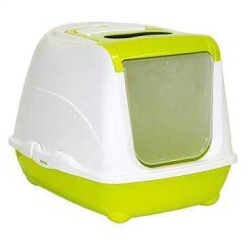 Moderna Flip Kapalı Kedi Tuvalet Kabı 58 Cm Yeşil - Thumbnail