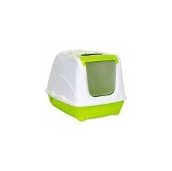 Moderna Flip Kapalı Kedi Tuvaleti 50 Cm Yeşil - Thumbnail