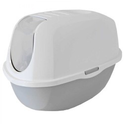 Moderna Smart Kapalı Kedi Tuvaleti 53 Cm Gri - Thumbnail