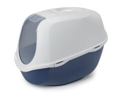 Moderna Smart Kapalı Kedi Tuvaleti 66 Cm Lacivert - Thumbnail