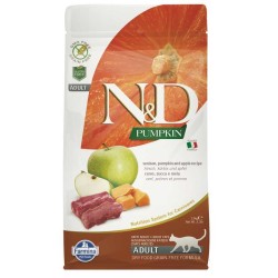 N&D - N&D Pumpkın Tahılsız Balkabaklı Geyik Etli Elmalı Kedi Maması 1,5 Kg.