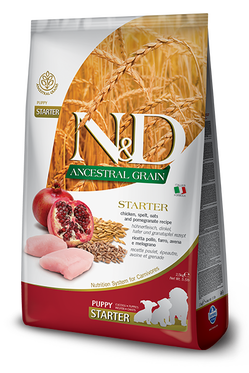 N&D - N&D Düşük Tahıl Tavuklu Narlı Puppy Starter 2,5 Kg