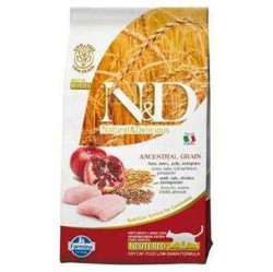 N&D L.GRAIN - N&D A.Graın Düşük Tahıllı Tavuklu Narlı Yetişkin Kedi Maması 5 Kg.