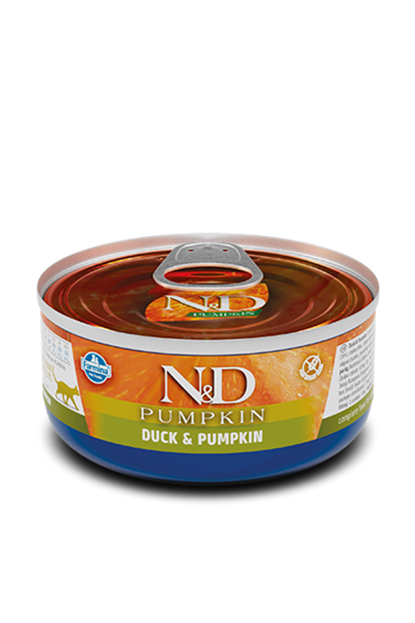 N&D Balkabaklı Ve Ördekli Kedi Konservesi 70 Gr. - 1