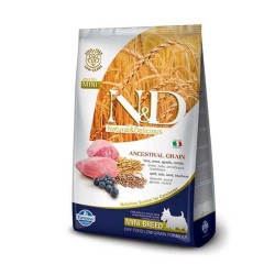 N&D - N&D Düşük Tahıllı Kuzu Yaban Mersini Küçük Irk Yetişkin Köpek Maması 2,5 Kg.