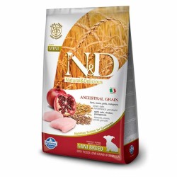 N&D L.GRAIN - N&D Düşük Tahıllı Tavuklu Küçük Irk Yavru Köpek Maması 7 Kg.