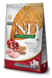 N&D - N&D Düşük Tahıllı Tavuklu Orta Ve Büyük Irk Yetişkin Köpek Maması 2.5 Kg. (1)