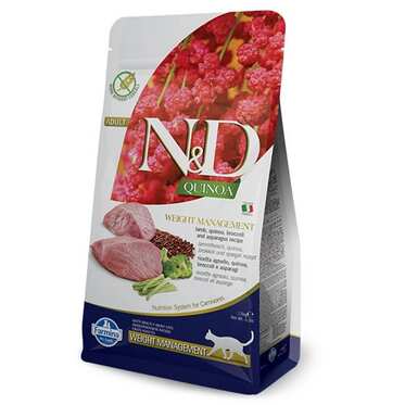 N&D QUINOA - N&D Kinoa Weıght Management Kuzu Cat 1,5 Kg.