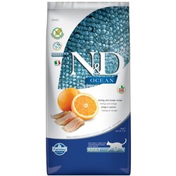N&D - N&D Ocean Balık Ve Portakallı Tahılsız Kedi Maması 5 Kg.