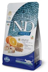 N&D OCEAN - N&D Ocean Morina Balıklı Düşük Tahıllı Kedi Maması 1,5 Kg.