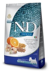 N&D OCEAN - N&D Ocean Düşük Tahıllı Balıklı Küçük Irk Yetişkin Köpek Maması 2.5 Kg.