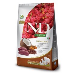 N&D QUINOA - N&D Quinoa Skin Coat Geyik Yetişkin Köpek Maması 2.5 Kg. (1)