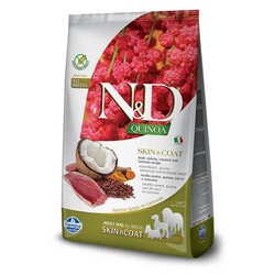 N&D QUINOA - N&D Quinoa Skin Coat Ördek Yetişkin Köpek Maması 7 Kg.
