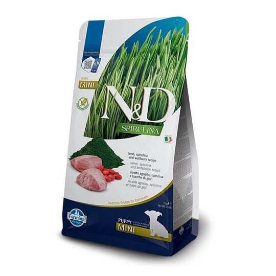 N&D - N&D Spirulina Takviyeli Kuzulu Küçük Irk Yavru Köpek Maması 2kg