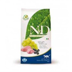 N&D - N&D Prıme Tahılsız Kuzu Etli Yaban Mersinli Yetişkin Kedi Maması 1,5 Kg.