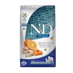 N&D PRIME - N&D Tahılsız Ocean Balkabaklı Balıklı Portakallı Yetişkin Köpek Maması 2.5 Kg.