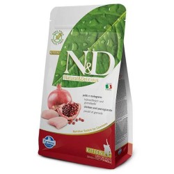 N&D - N&D Prıme Tahılsız Tavuk & Nar Yavru, Hamile, Emziren Kedi Maması 5 Kg.