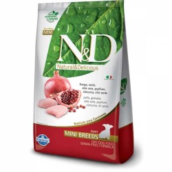 N&D - N&D Tahılsız Tavuklu Küçük Irk Yetişkin Köpek Maması 7 Kg.