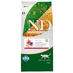N&D - N&D Prıme Tavuk-Narlı Kısırlaştırılmış Yetişkin Tahılsız Kedi Maması 10 Kg. (1)