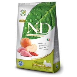 N&D - N&D Tahılsız Yaban Domuzuelmalı Küçük Irk Yetişkin Köpek Maması 2,5Kg.