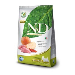 N&D - N&D Tahılsız Yaban Domuzuelmalı Küçük Irk Yetişkin Köpek Maması 7 Kg.