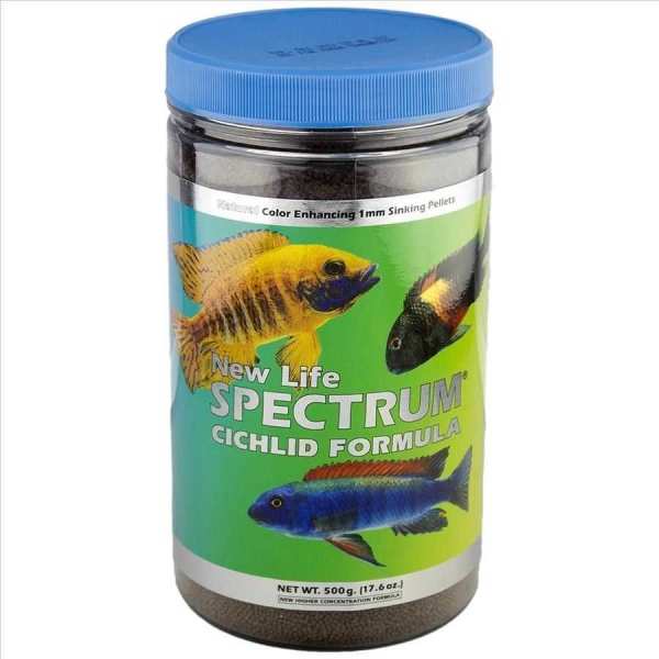 New Life Spectrum Cichlid Formula Balık Yemi 1 Mm 500 Gr Granül