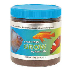 New Life Spectrum - New Life Spectrum Grow Formula Yavru Balık Yemi 0,5 Mm - 120 Gr